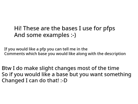 Pfps order here :⁠-⁠D