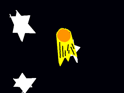Simple Shooting Star