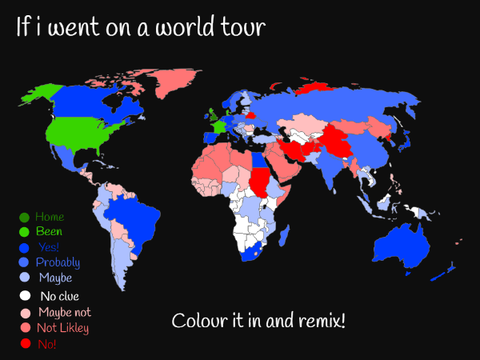 If i went on a world tour remix remix