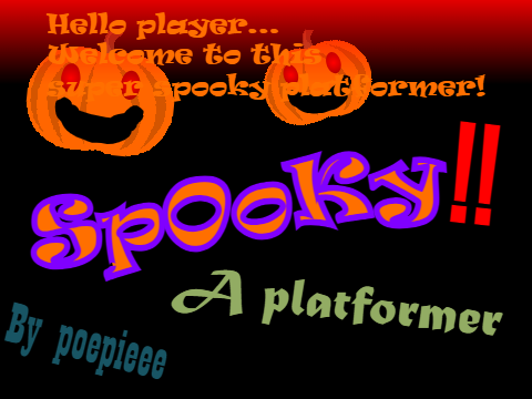 spOoKy - a platformer #games #all