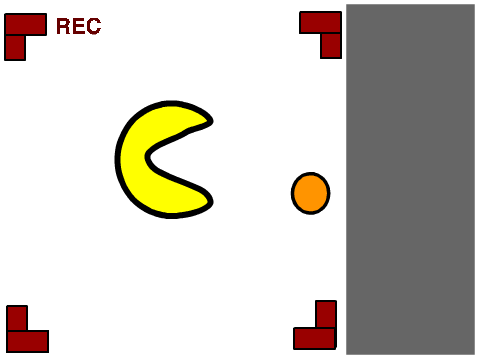 CAM-CORD    PAC-MAN