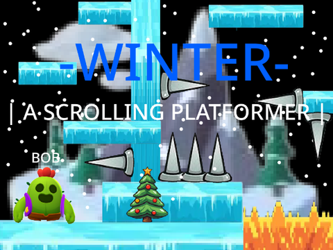 ✨-WINTER- A SCROLLING PLATFORMER!✨ #Games#fun#winter#all (4)