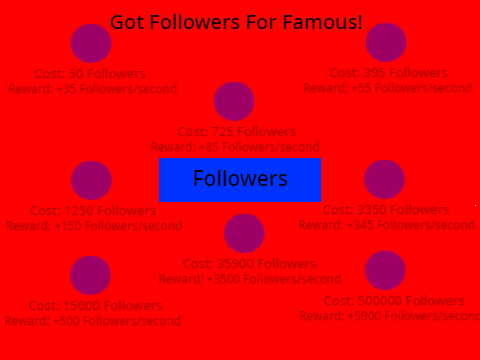 Followers Clicker! V1.0 #all #games #trending
