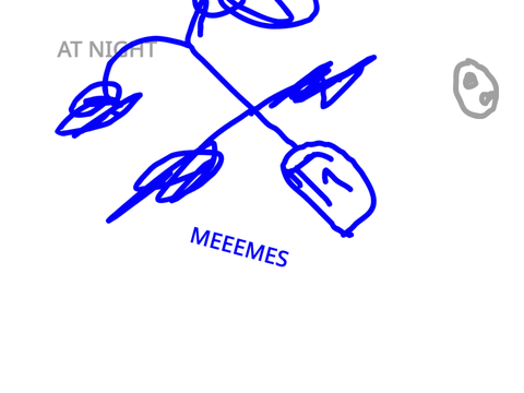 i have 2 sides(autisim)