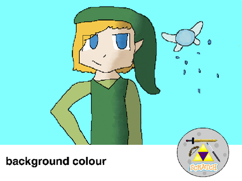 How I draw: Link and Navi!