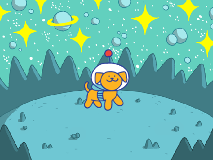 moon walking dog relaxing music remix
