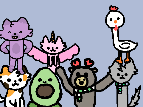 Cado's besties