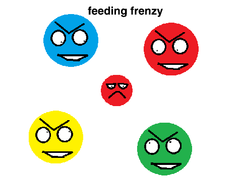 feeding frenzy