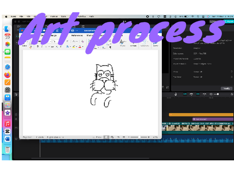 2 cute art process