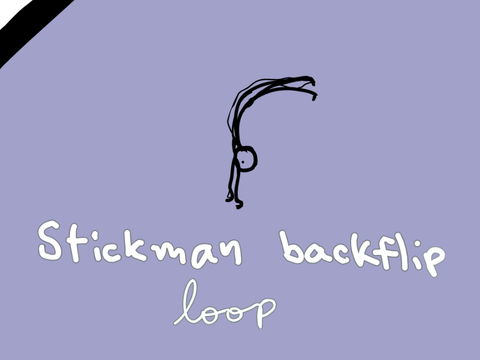 Simple Stickman Backflip loop