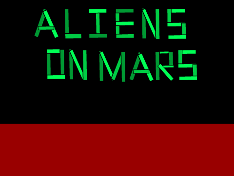 Aliens on Mars