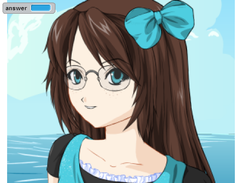 サラに話します