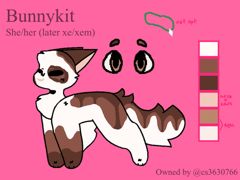 ✿~Bunnykit ~ reference sheet~✿