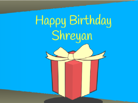 Happy Birthday Shreyan!!!