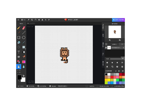 Bad Pixel Male Lion