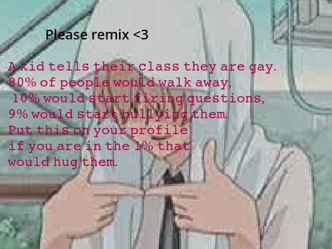 Stop Being Homophobic! remix remix remix remix remix remix remix