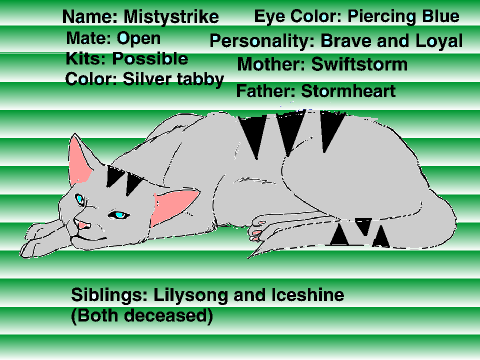 TreeClan bio- Mistystrike