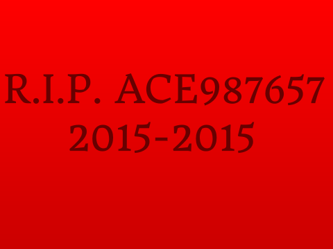 I'm now ROACE987657
