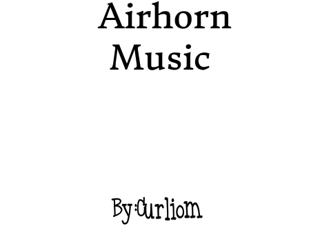 Airhorn songs