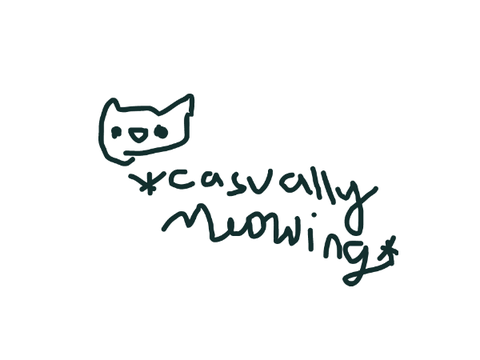 my neighbor's cat be like