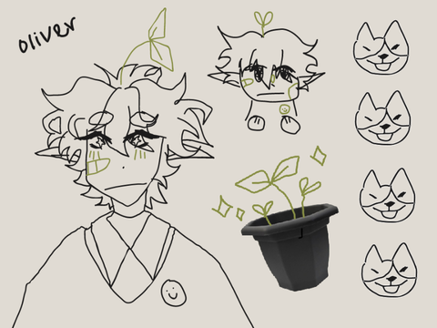☎️ | oc doodles - oliverr