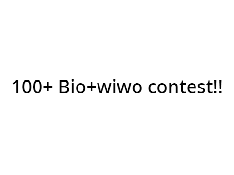 100+ b/w contest (CLOSED!)