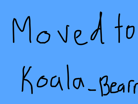 I moved