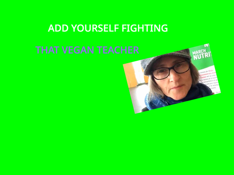 Add yourself fighting That Vegan Teacher (0)
