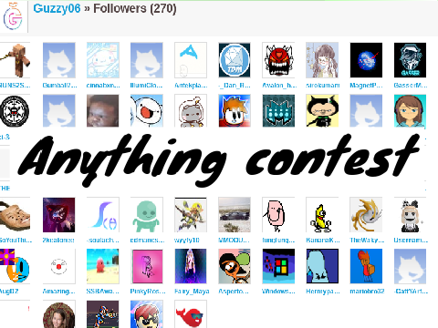 270+ follower anything contest / win 40+ followers (Closed)