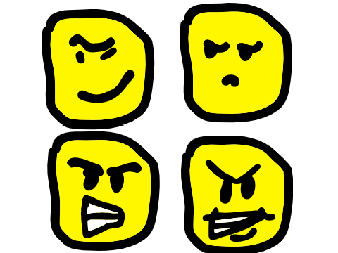 just some heads
