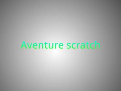 aventure scratch
