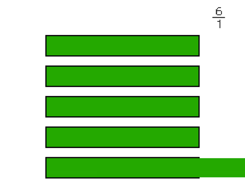 Fraction bar drawer