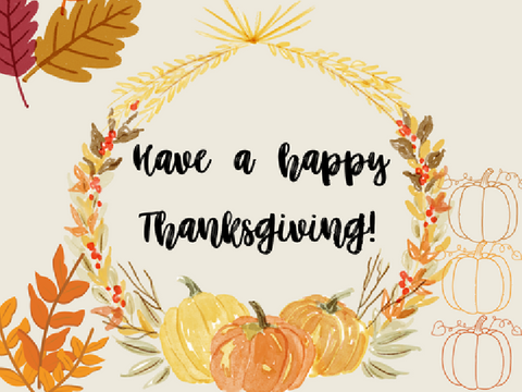 I'm thankful for YOU!