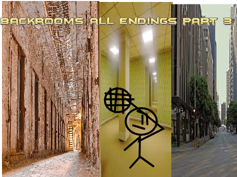 BACKROOMS ALL ENDINGS PART 3