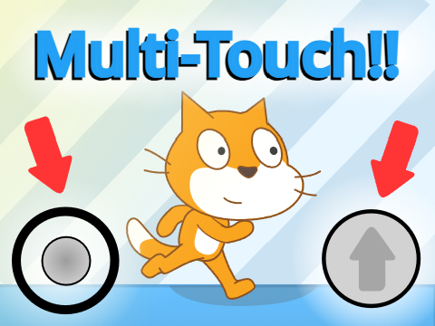 Platformer with MULTI-TOUCH controls (mobile)