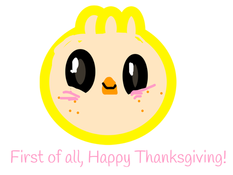 Hai! HAPPY THANKSGIVING!