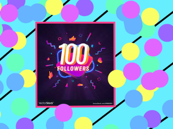 100 followers!!
