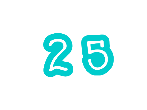 25
