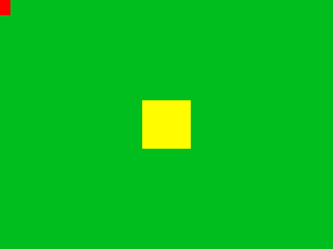 defend square with mouse