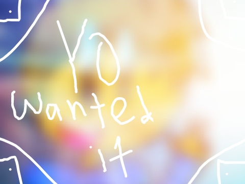 i felt like drawin dis