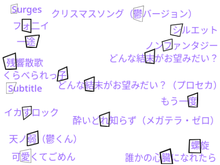 色々な歌！（第二弾）
