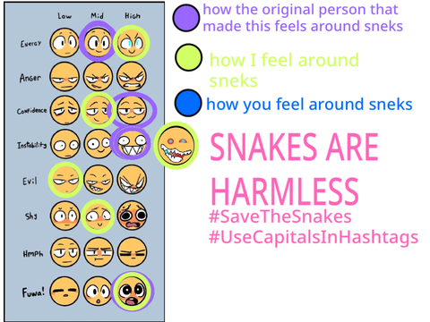 How Do You Feel Around Snakes? #UseCapitalsInHashtags remix