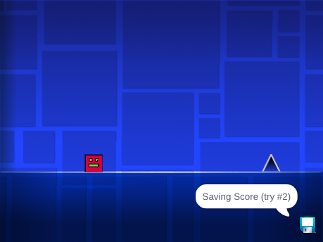 slow Geometry Dash 