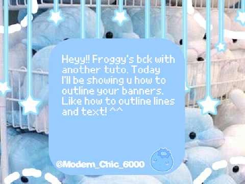 How to outline your banners!