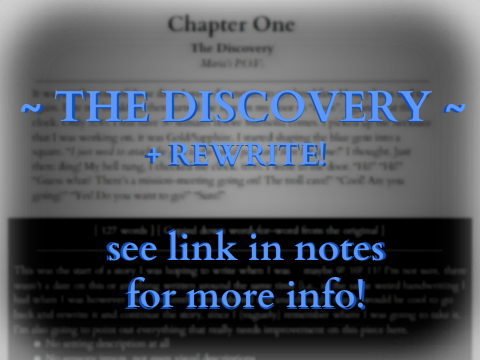 ~ The Discovery ~ ( +rewrite! )