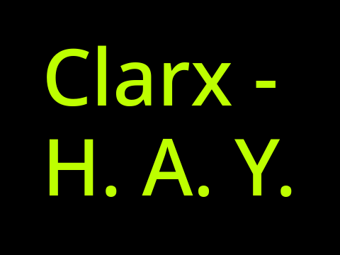 Clarx - H.A.Y.