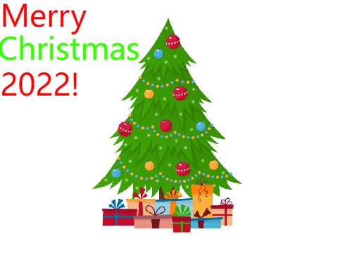 Merry Christmas 2022!