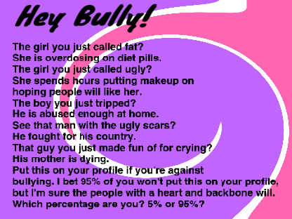  -HELP STOP BULLYING- REMIX THIS- remix remix remix remix remix
