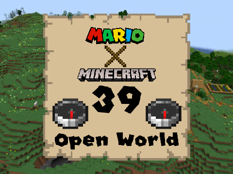Mario X Minecraft 39: Open World