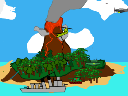 Battle of waku wak island